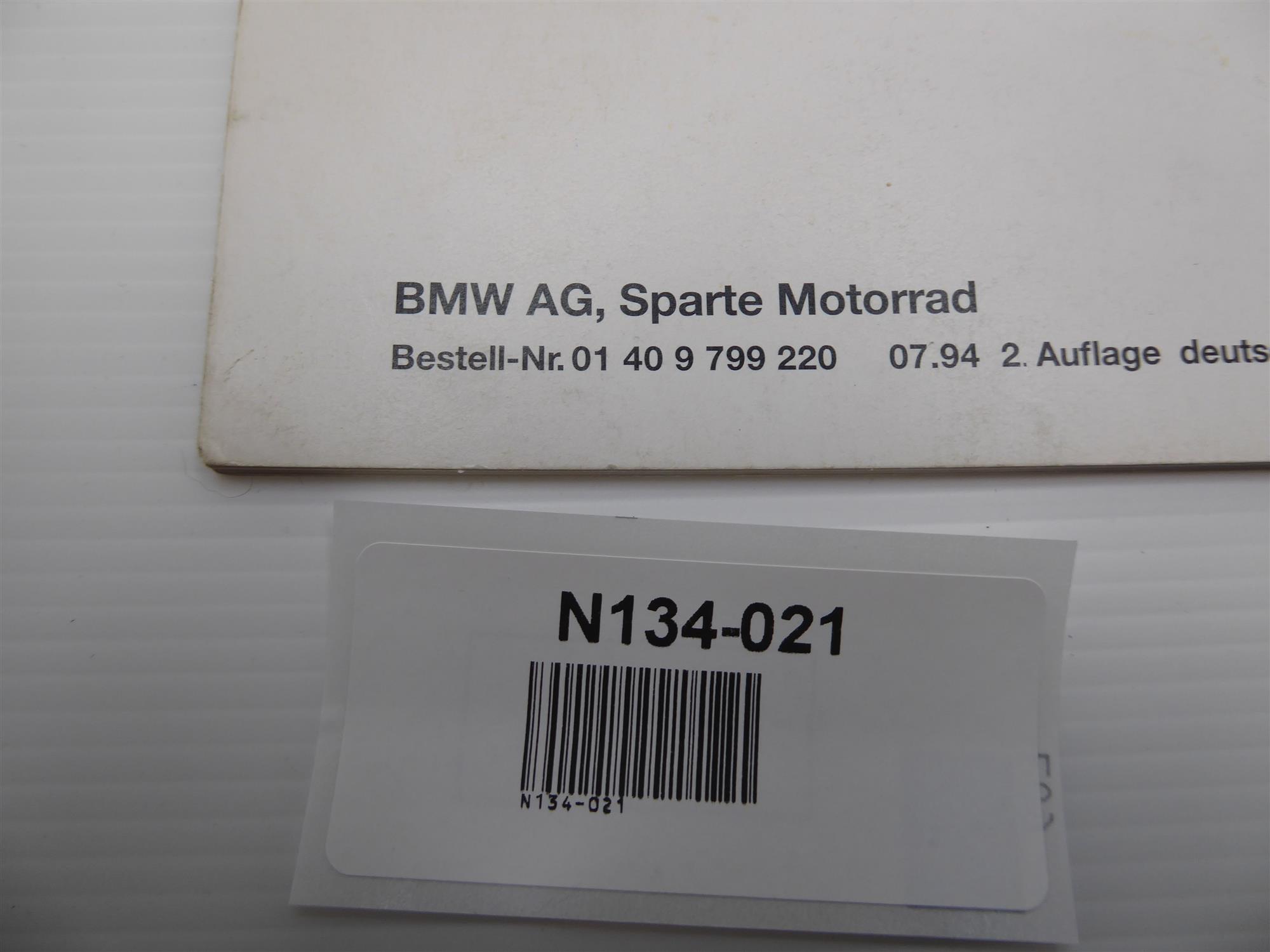 BMW F 650 Service und Technik 01409799220