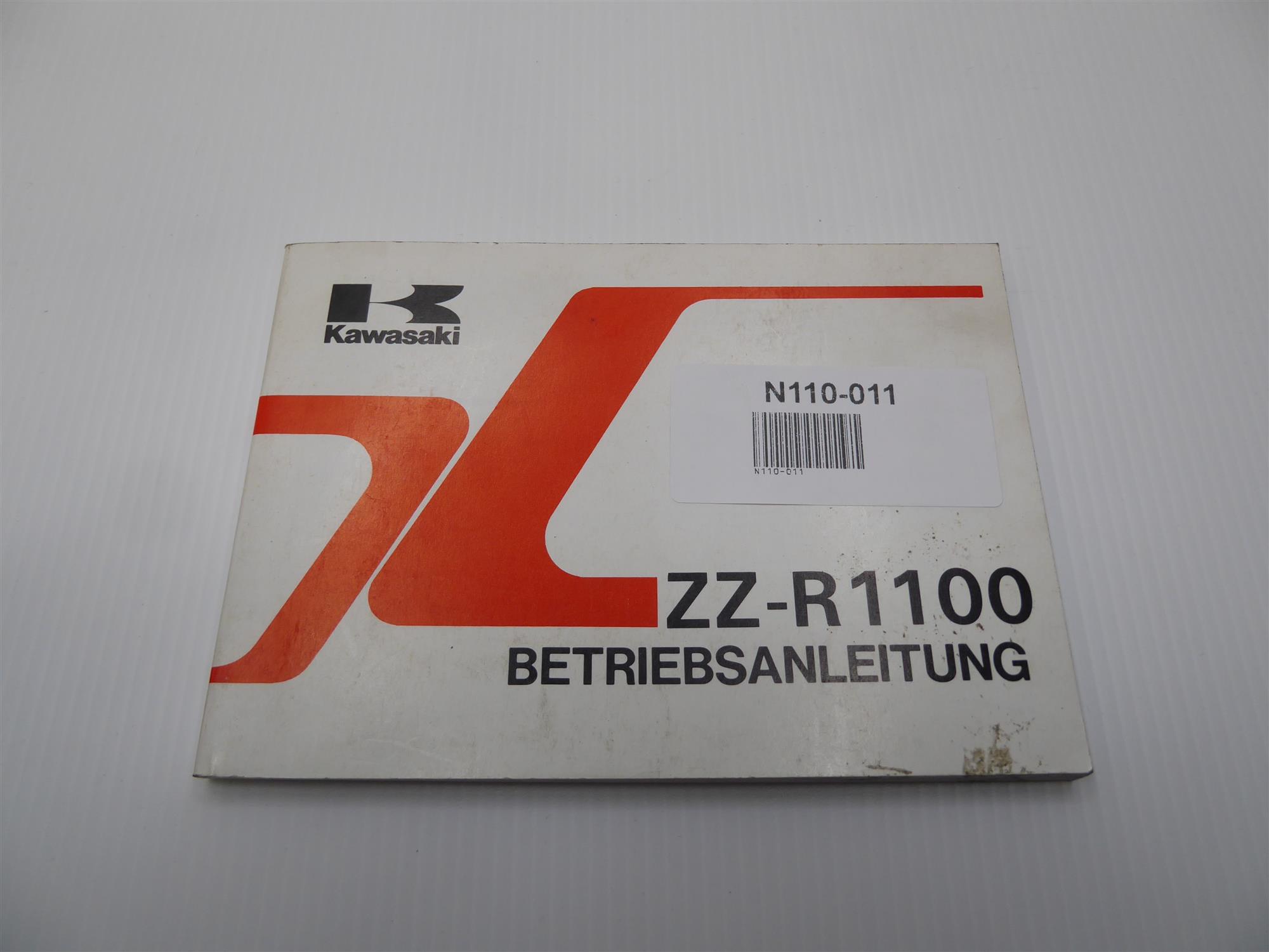 Kawasaki ZZ-R 1100 Betriebsanleitung 99923-1330-02
