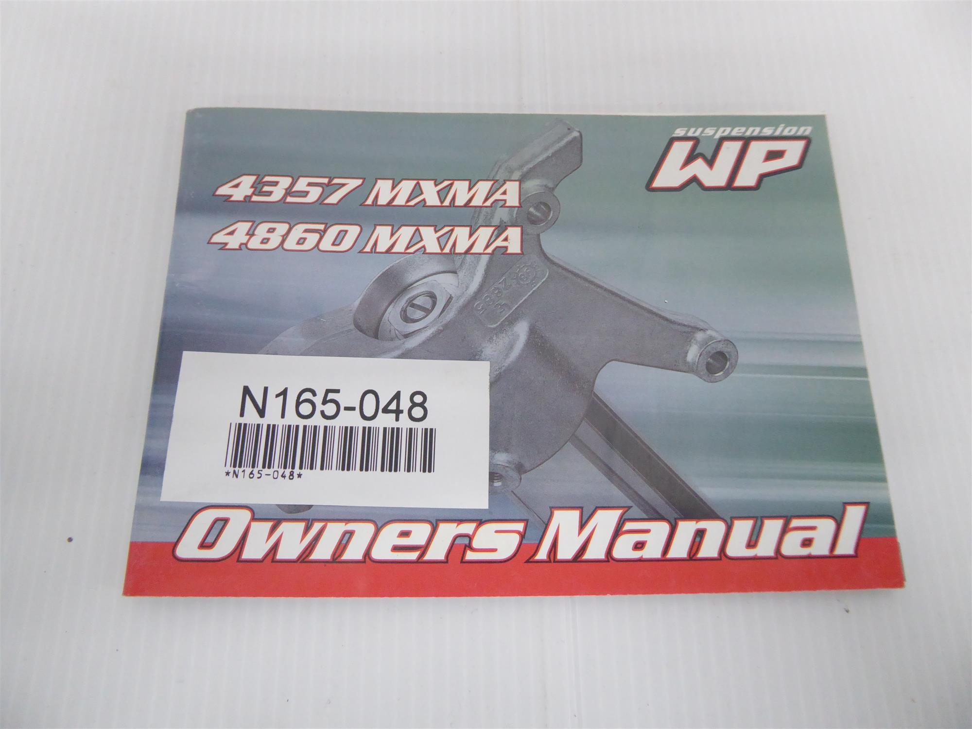 WP 4357 4860 MXMA Owners Manual 53000053
