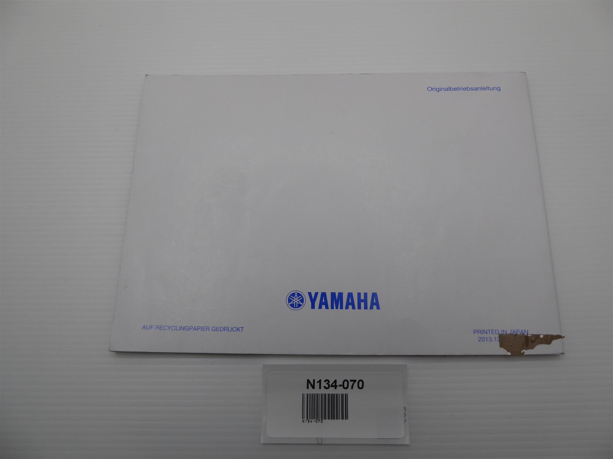 Yamaha MT-07 Bedienungsanleitung 1WS-28199-G1