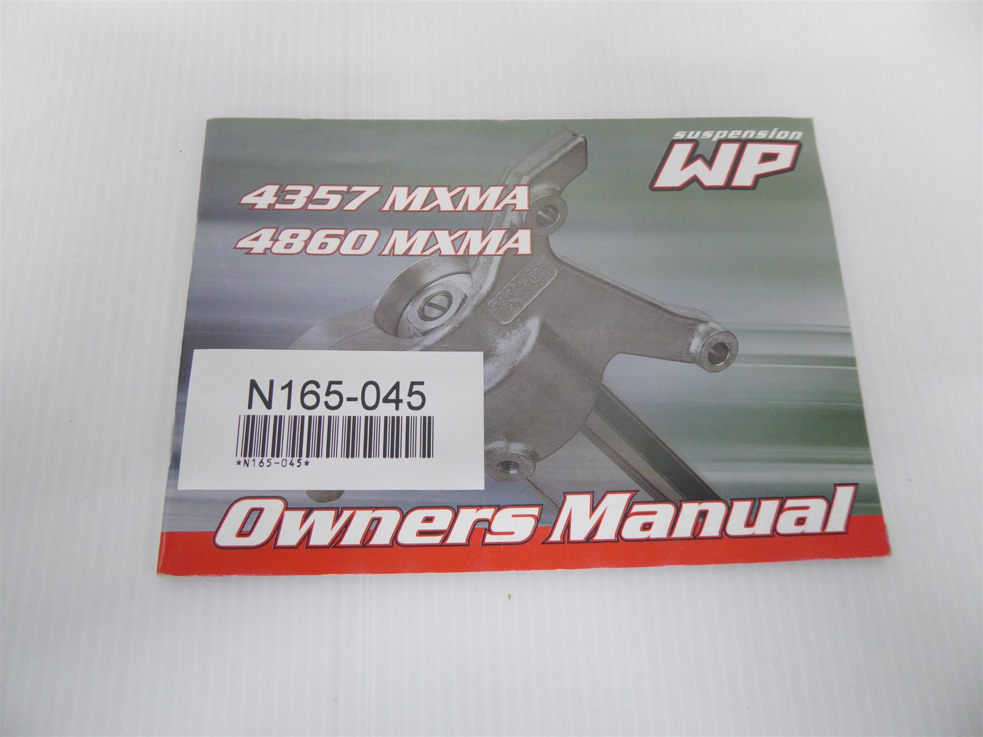 WP 4860 4357 MXMA Owners Manual 53000053
