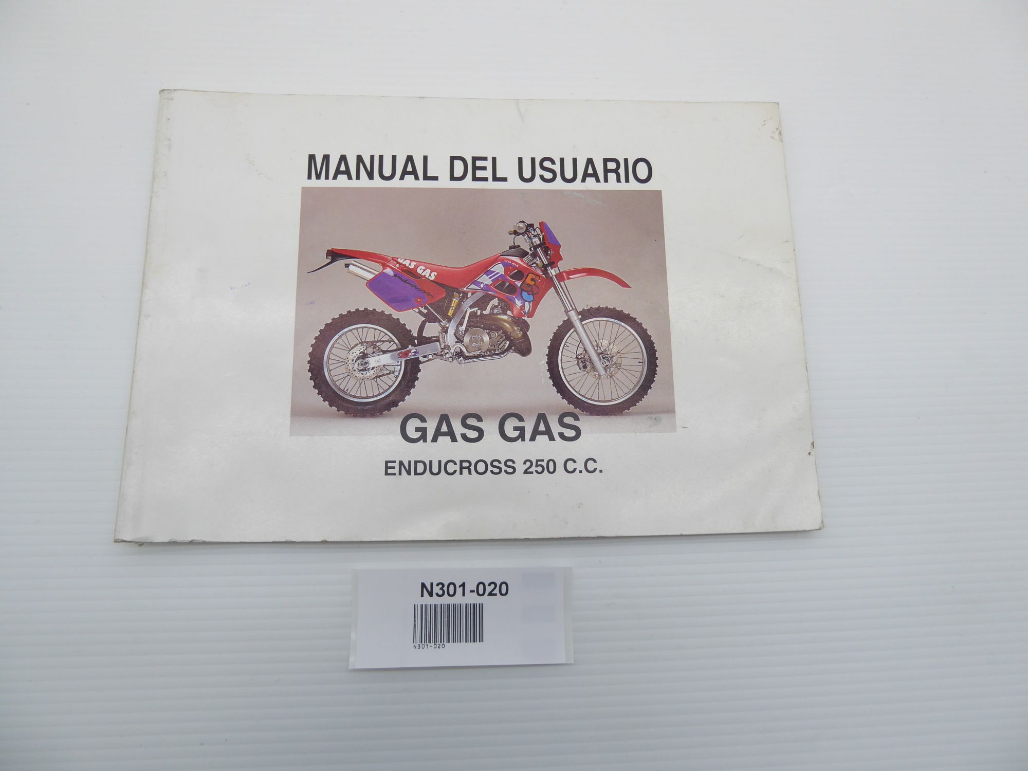 GasGas EC 250 Enducross Manual Del Usario ES PU01738000